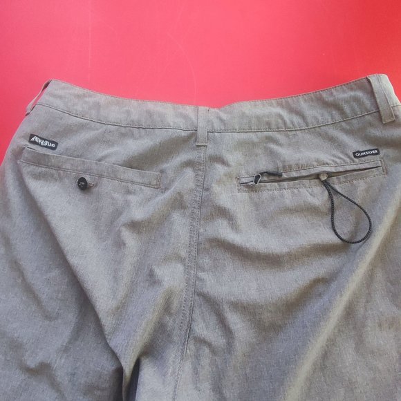 Quiksilver Amphibians streatwear pants grey men's size 34 - Picture 4 of 9